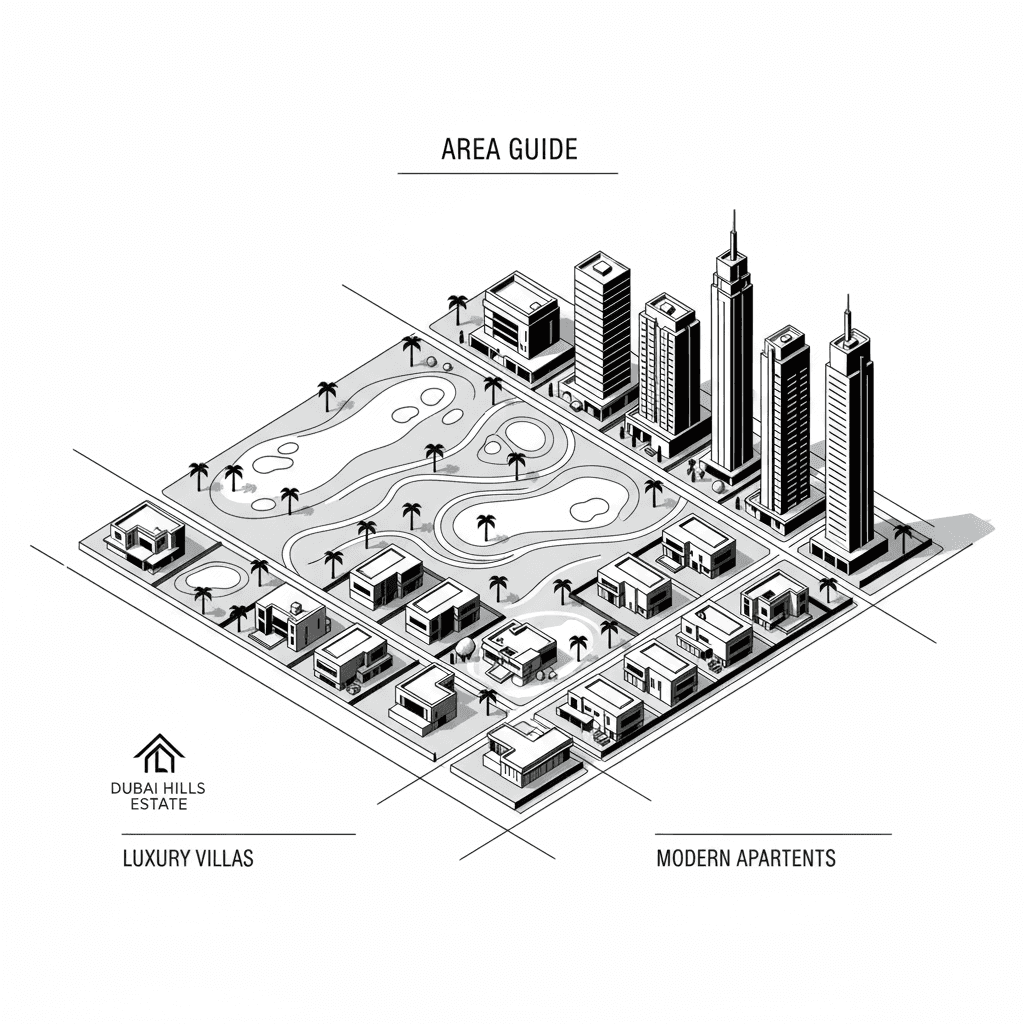 Dubai Hills Estate Area Guide 2026: Living, Communities, Amenities, Prices & ROIBlog Image