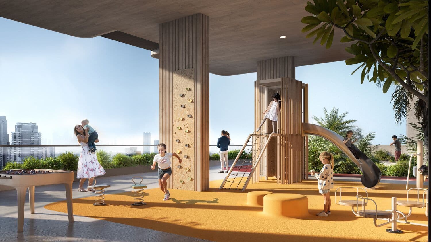 Outdoor Kids Play Area