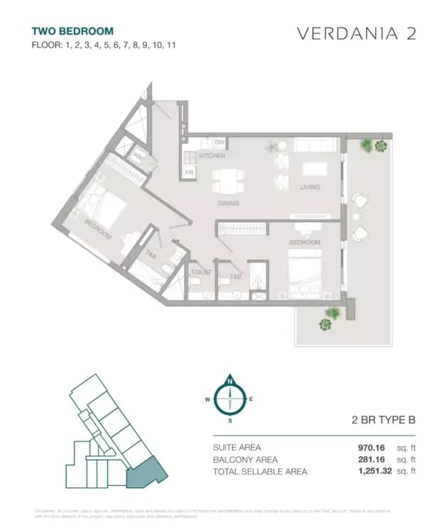VERDAN1A Phase 2 By Object 1 at Dubai Land Residence Complex image 21