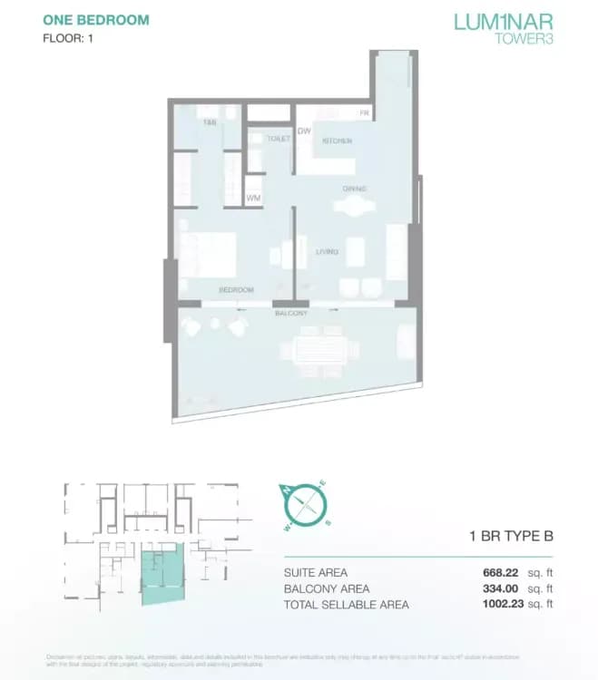 Lum1nar Tower 3 at Dubai, Jumeirah Village Triangle image 10