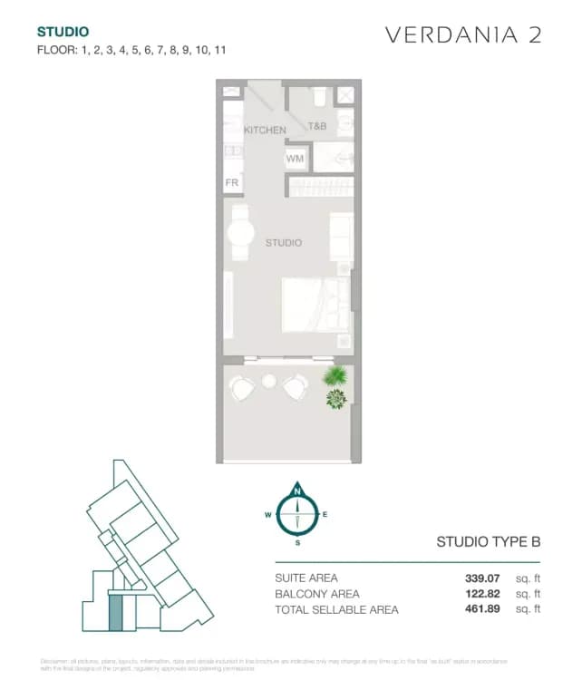VERDAN1A Phase 2 By Object 1 at Dubai Land Residence Complex image 11