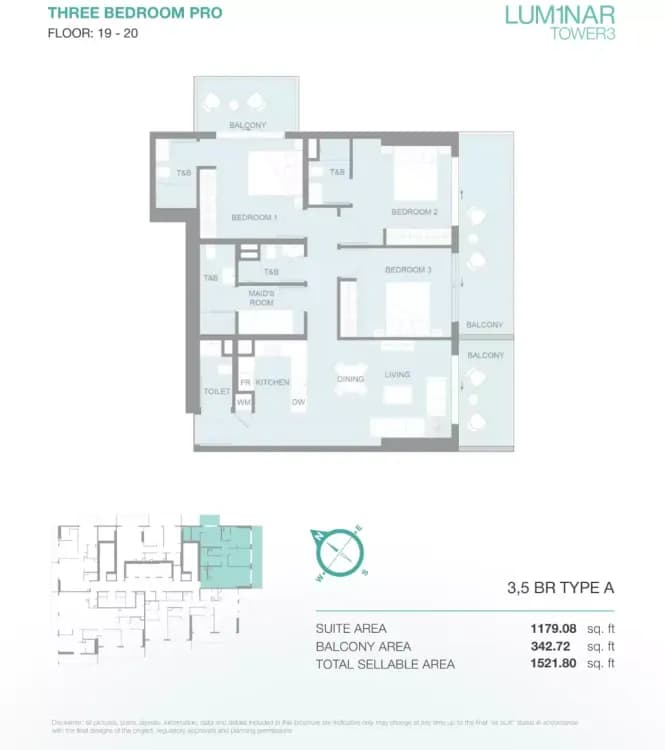 Lum1nar Tower 3 at Dubai, Jumeirah Village Triangle image 23
