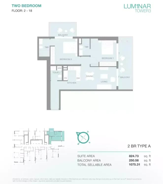Lum1nar Tower 3 at Dubai, Jumeirah Village Triangle image 20