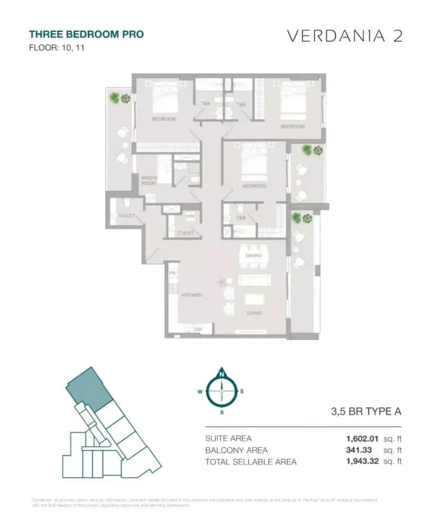 VERDAN1A Phase 2 By Object 1 at Dubai Land Residence Complex - Image 24