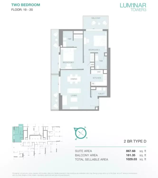 Lum1nar Tower 3 at Dubai, Jumeirah Village Triangle image 19