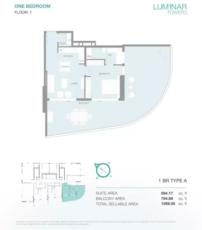 Lum1nar Tower 3 at Dubai, Jumeirah Village Triangle image 12