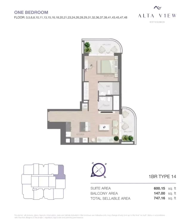 Alta View Skyhomes at Dubai, Jumeirah Village Circle, District 10 image 17