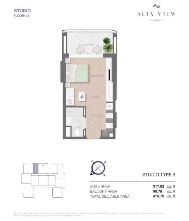 Alta View Skyhomes at Dubai, Jumeirah Village Circle, District 10 image 12