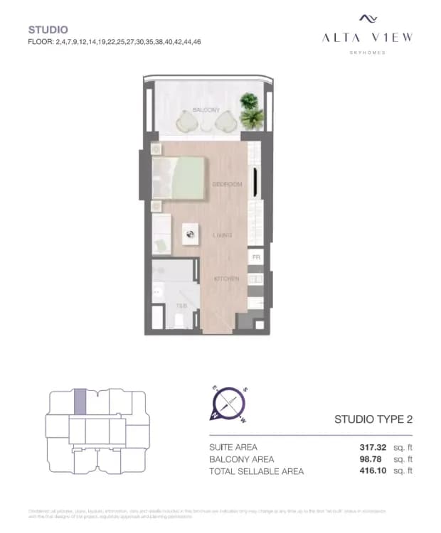 Alta View Skyhomes at Dubai, Jumeirah Village Circle, District 10 image 11