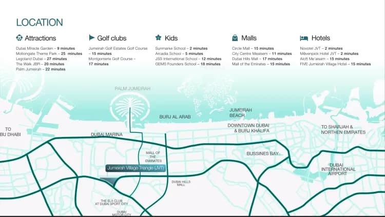 Lum1nar Tower 3 at Dubai, Jumeirah Village Triangle image 4