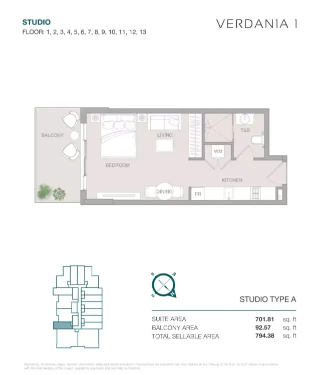 Verdan1a 1 at Dubai Land Residence Complex - Image 13