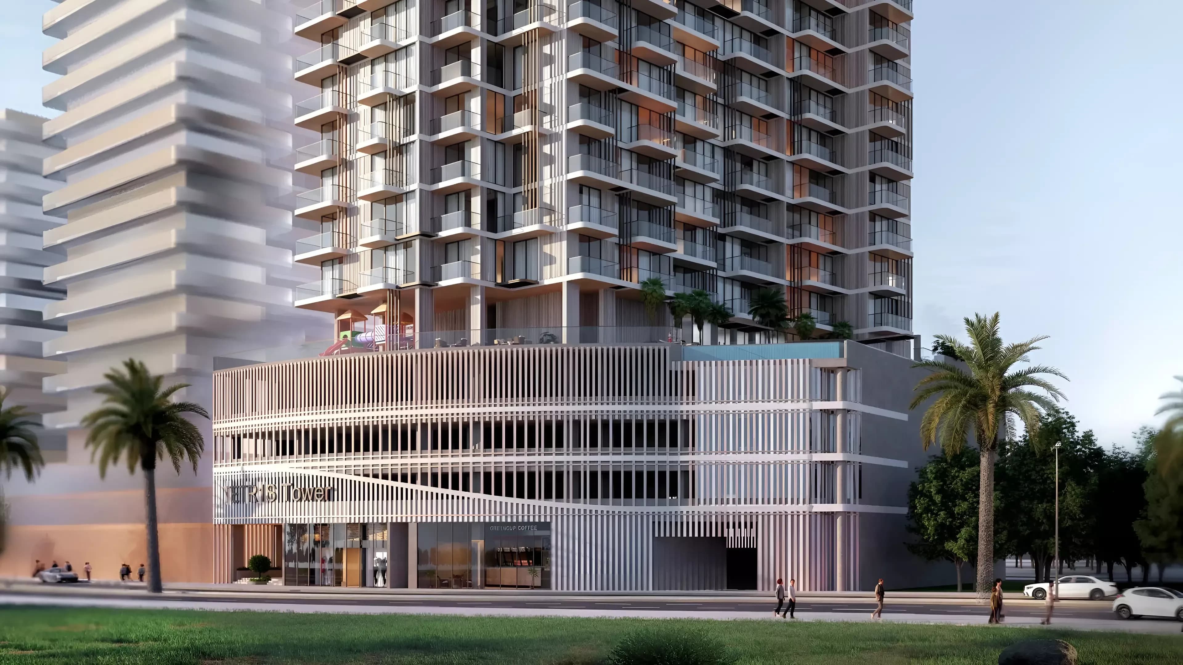 Tetris Tower at Jumeirah Village Circle