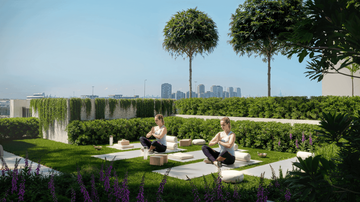 Outdoor Yoga Lounge