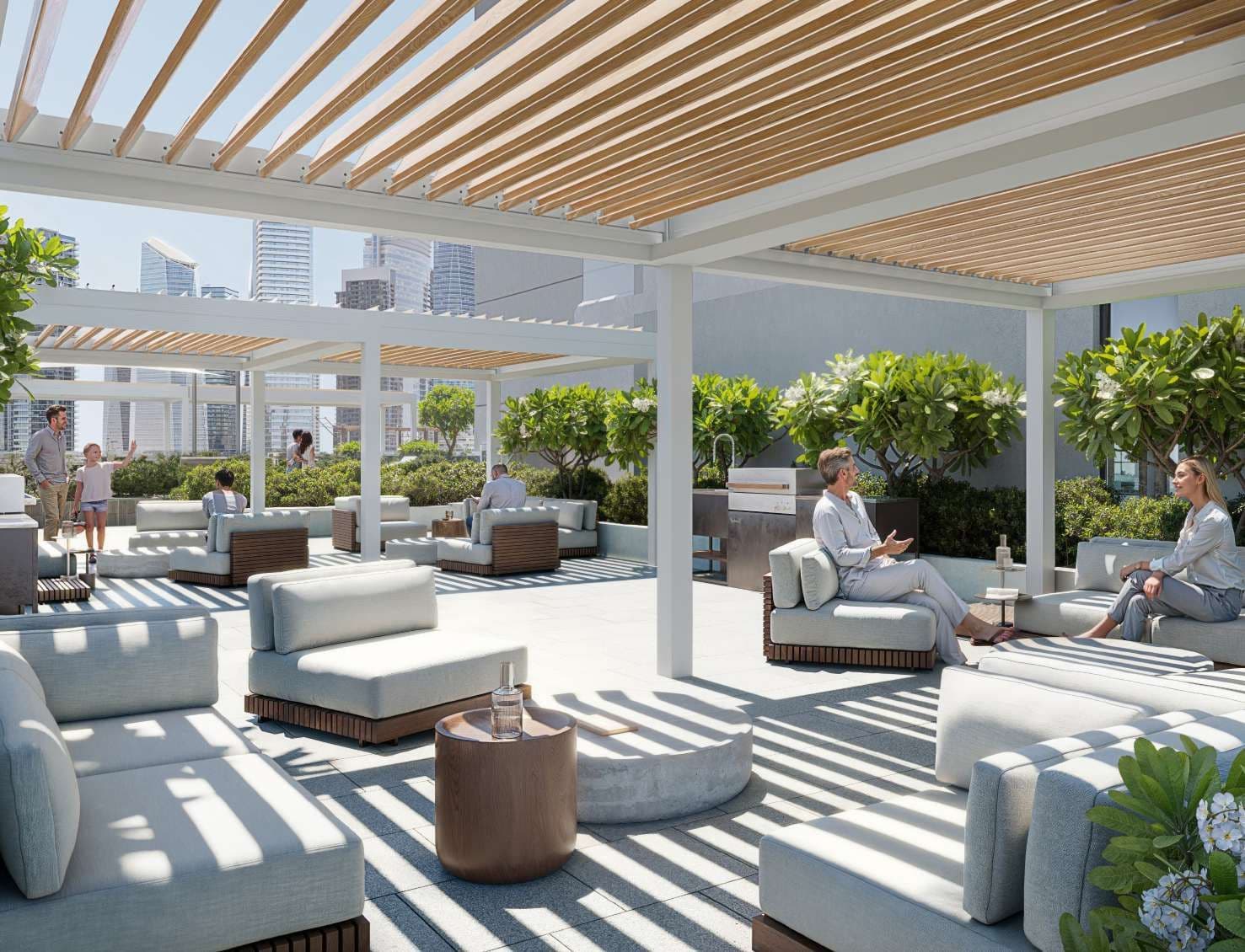 Bbq & Lounge Area