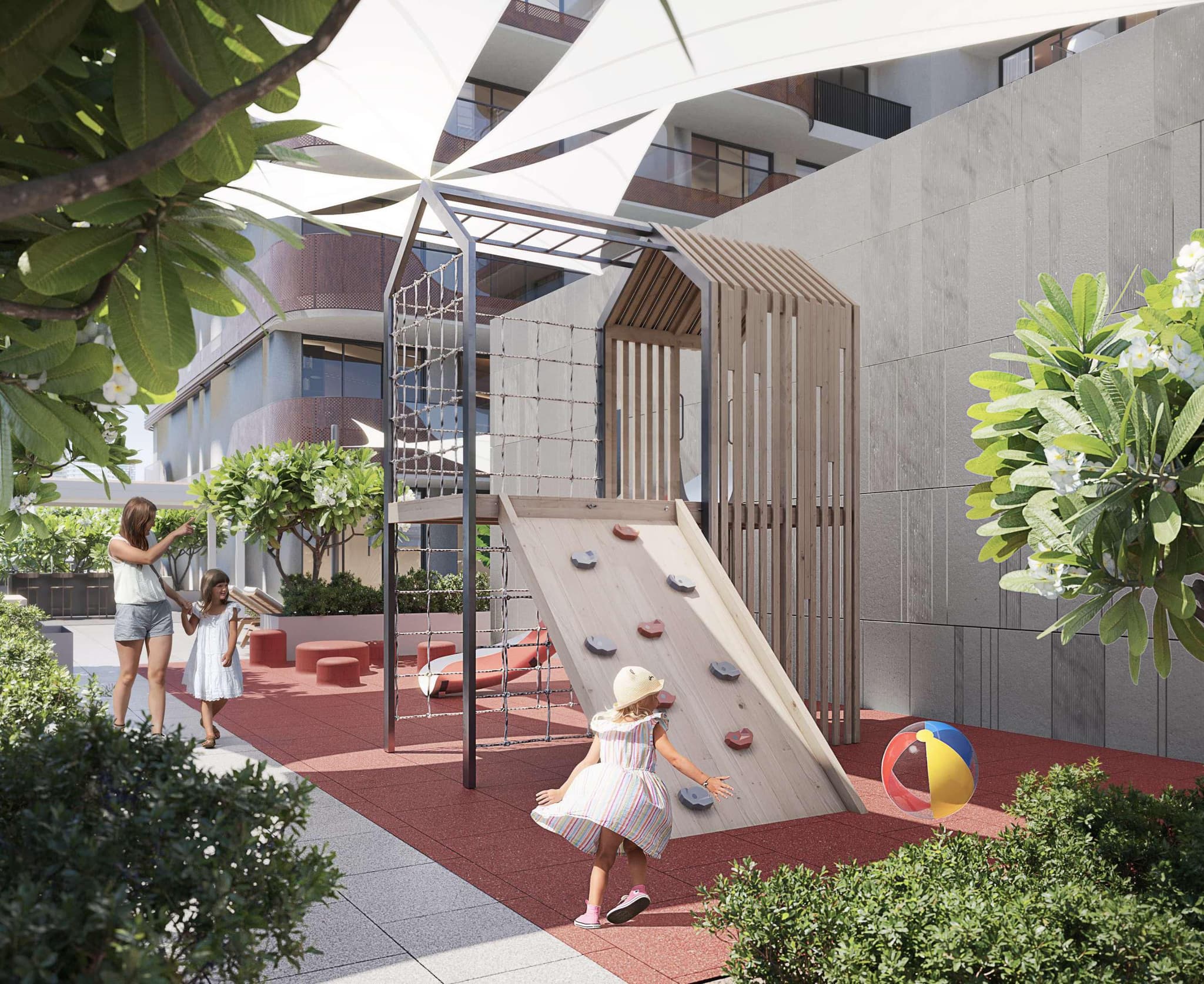 Outdoor Kids Play Area