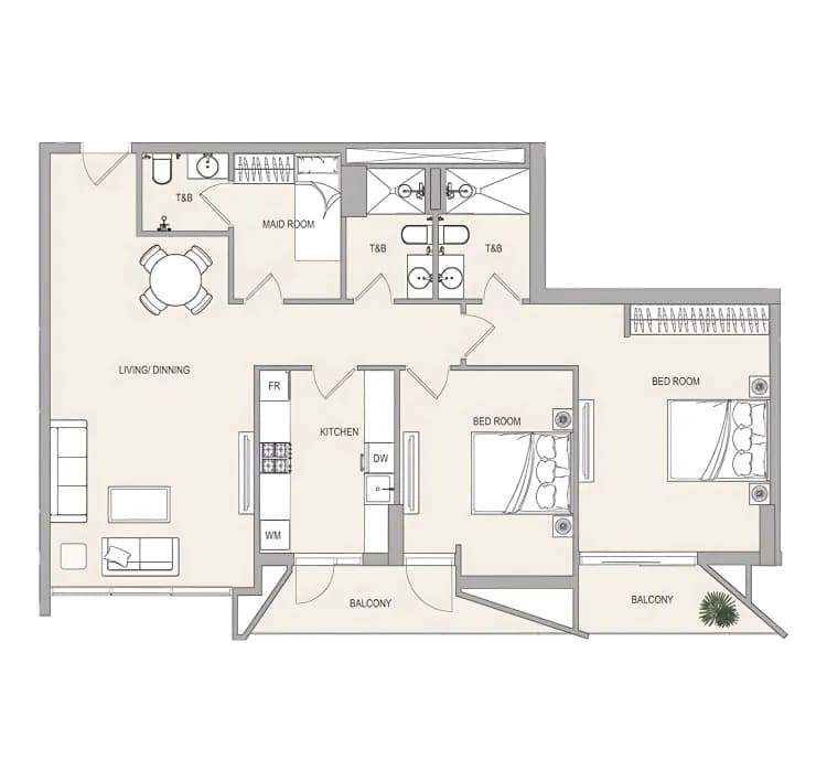 Evergr1n House 4 at Jumeirah Garden City image 8