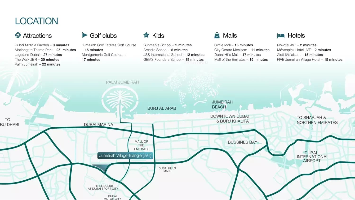 Lum1nar Tower 1 at Jumeirah Village Triangle Master Plan