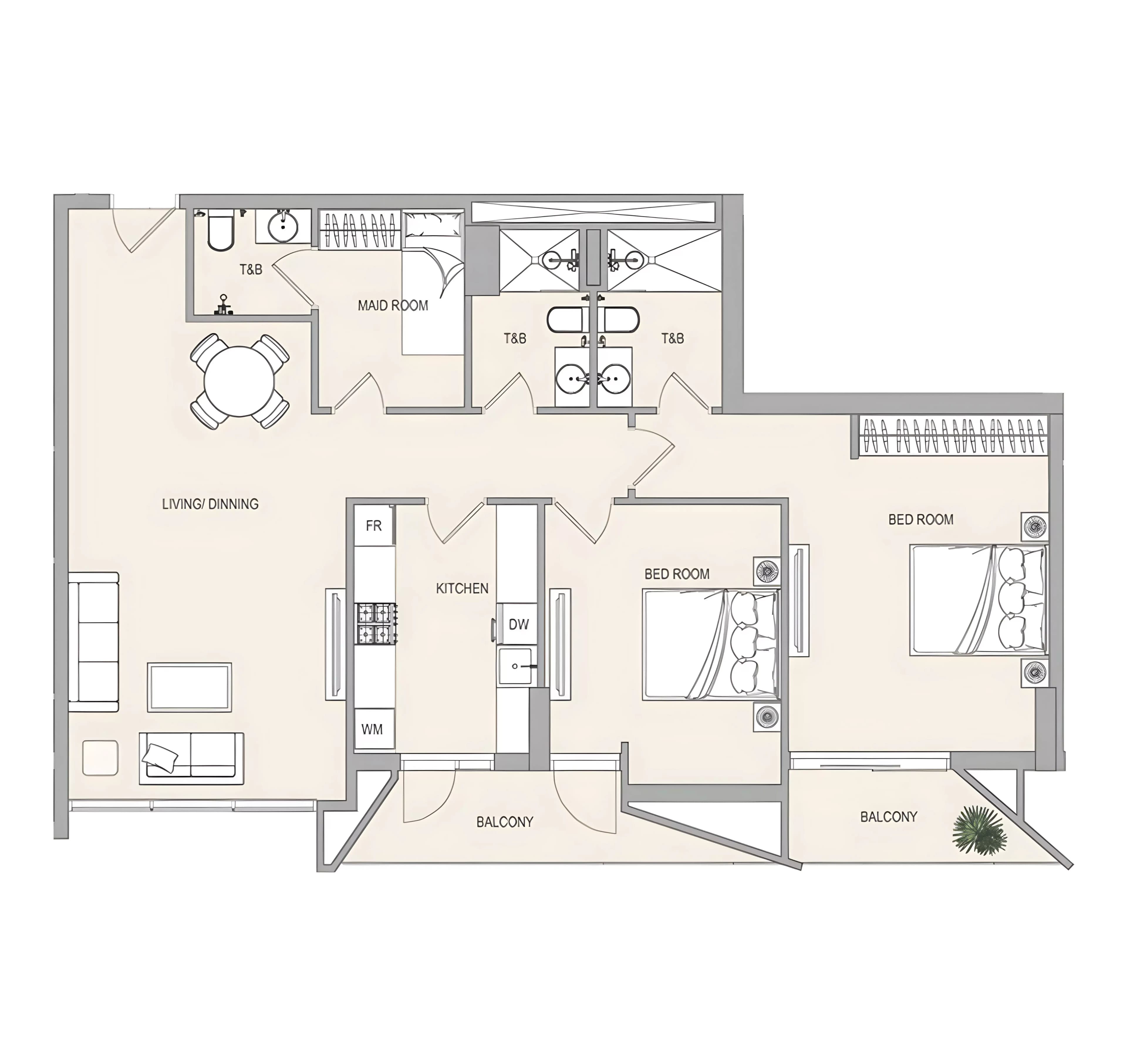 Evergr1n House 4 at Jumeirah Garden City